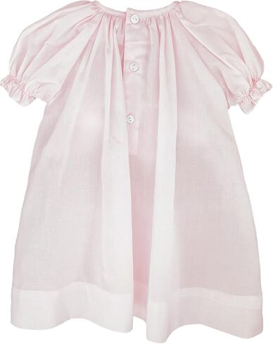 Petit Ami Baby Girls' Daydress with Embroidered Hem in Saudi Arabia