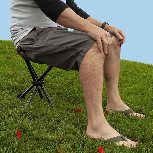 WFS 4 Leg Camping Stool with Carry Bag, Camo in Kuwait