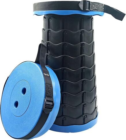 مقعد تخييم تلسكوبي، كرسي صيد قابل للتعديل، خفيف الوزن ومتين في الهواء الطلق in Kuwait