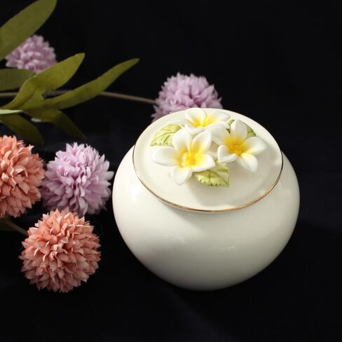 Contid جرة صغيرة جرة تذكار صغيرة الجرار الزخرفية السيراميك للرماد جرة صغيرة تذكارية صغيرة لتقاسم رماد الحيوانات الأليفة الإناث الكبار in Kuwait