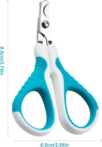 مقص أظافر القطط من أكيرو، مقصات مخلب القطط، مقصات أظافر الحيوانات الأليفة للحيوانات الصغيرة، مقصات مخلب القطط، مقصات أظافر القطط، مقص أظافر القطط، مع حارس أمان وشفرة حادة بزاوية in Kuwait