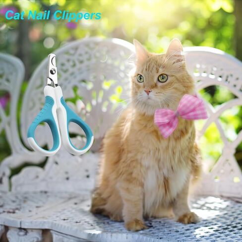 مقص أظافر القطط من أكيرو، مقصات مخلب القطط، مقصات أظافر الحيوانات الأليفة للحيوانات الصغيرة، مقصات مخلب القطط، مقصات أظافر القطط، مقص أظافر القطط، مع حارس أمان وشفرة حادة بزاوية in Kuwait