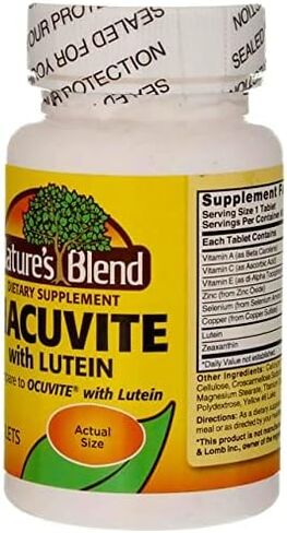 Nature's Blend Macuvite with Lutein 60 Tabs in Saudi Arabia