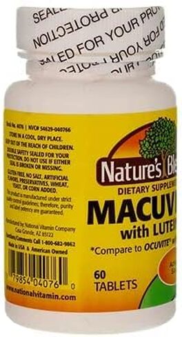Nature's Blend Macuvite with Lutein 60 Tabs in Saudi Arabia