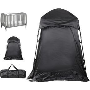 Baby Sleep Pod, Baby Crib Tent, Blackout Canopy Crib Cover, Pack and Play Blackout Cover, Pack and Play Tent, Blackout Tent for Pack and Play. in Kuwait