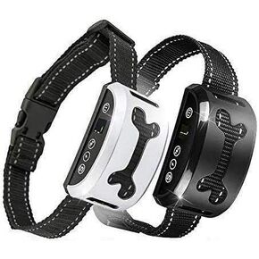 Bark Collar 2 Pack [Upgraded] | Anti-Barking Collar | Smart Chip | Beeps/Vibration/Jolt Mode | For Small Medium and Large Dogs All Breeds Over 6 Lbs in Saudi Arabia