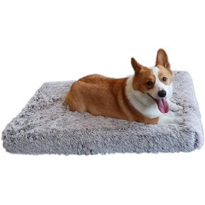 Dog Bed Large Memory Foam Dog Bed Comfortably Orthopaedic Dog beds Detachable and Washable Pet Dog Bed Dog Mat Cage Dog Box Mat 47-32-4in in Kuwait