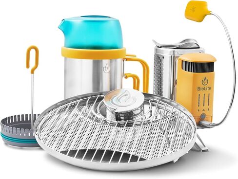 BioLite CampStove 2+ Wood Burning, Electricity Generating & USB Charging Camp Stove in Kuwait