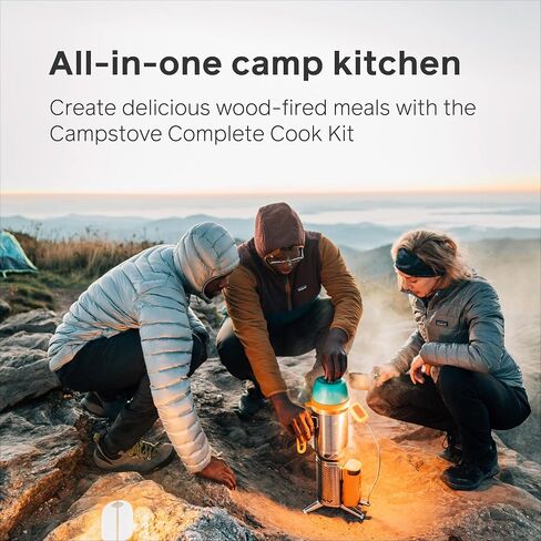 BioLite CampStove 2+ Wood Burning, Electricity Generating & USB Charging Camp Stove in Kuwait