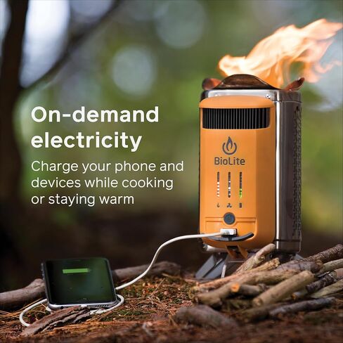 BioLite CampStove 2+ Wood Burning, Electricity Generating & USB Charging Camp Stove in Kuwait