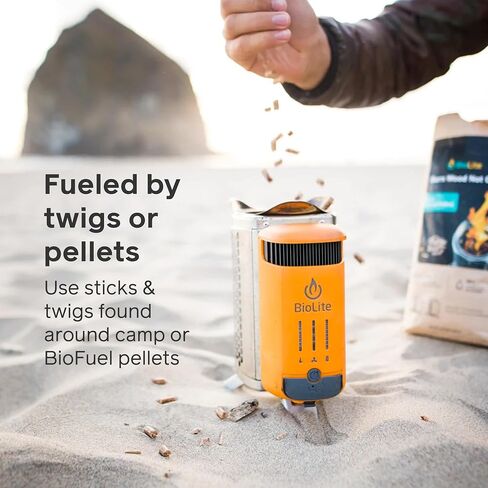 BioLite CampStove 2+ Wood Burning, Electricity Generating & USB Charging Camp Stove in Kuwait