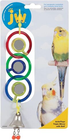 JW Pet Company Activitoys Triple Mirror Bird Toy in Saudi Arabia