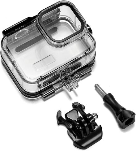 بي وايرليس حافظة مقاومة للماء مع 3 قطع فلتر غوص لكاميرا جوبرو هيرو 12/11/10/9 تدعم 60 متر/196 قدم، حافظة غوص تحت الماء مع فلتر احمر فاتح احمر وارجواني فاتح in Kuwait