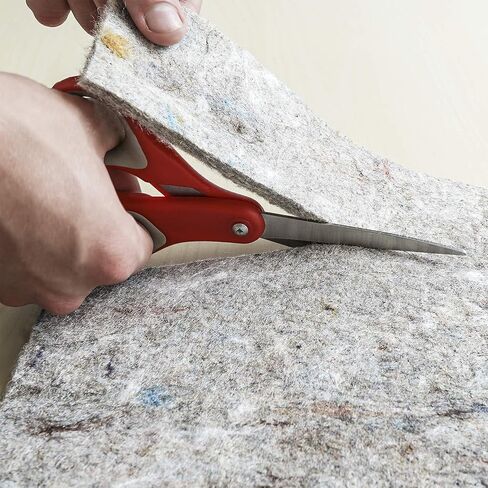 وسادة سجادة من اللباد 100% من RUGPADUSA، مقاس 20 سم، دائرية، بسُمك 1.27 سم، مصنوعة في الولايات المتحدة الأمريكية، آمنة لجميع الأرضيات والملمسات النهائية in Kuwait