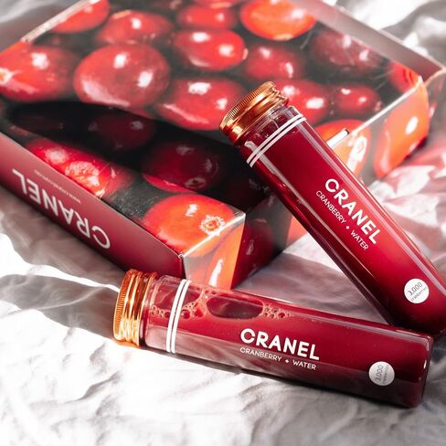 CRANEL UTI Support Cranberry Elixir، 4X زجاجات (إمداد شهري) مثبتة سريريًا وخالية من المضادات الحيوية، معبأة بـ 3000 توت بري حقيقي (مذاق لاذع) نباتي وغير معدل وراثيًا، بدون سكر مضاف in Saudi Arabia