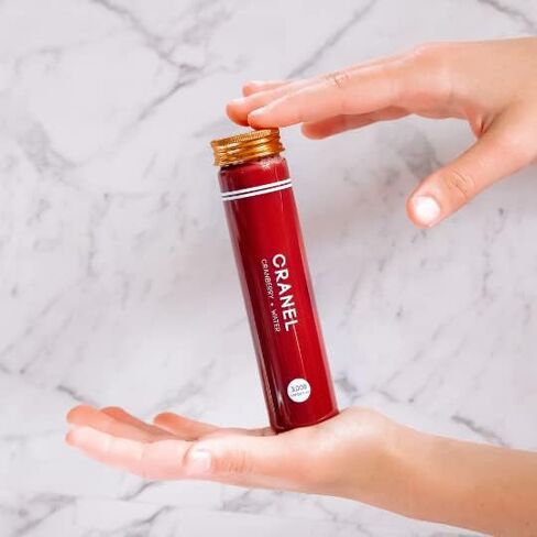 CRANEL UTI Support Cranberry Elixir، 4X زجاجات (إمداد شهري) مثبتة سريريًا وخالية من المضادات الحيوية، معبأة بـ 3000 توت بري حقيقي (مذاق لاذع) نباتي وغير معدل وراثيًا، بدون سكر مضاف in Saudi Arabia