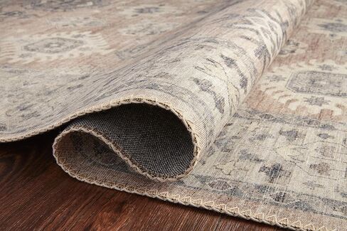 مجموعة Loloi II Hathaway Collection HTH-03 Java / Multi 5'-0" x 7'-6"، .25 بوصة سميكة، سجادة منطقة، ناعمة، متينة، مطبوعة، حديثة، كومة منخفضة، غير قابلة للتساقط، سهلة التنظيف، غرفة المعيشة بساط in Saudi Arabia
