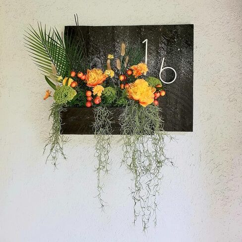 فليرف 3 عبوات من الطحالب الاسبانية المزيفة للنباتات المحفوظة بوعاء، اكليل طحالب صناعي معلق، نباتات طحالب خضراء صناعية للحرف اليدوية والديكور الداخلي والخارجي in Kuwait