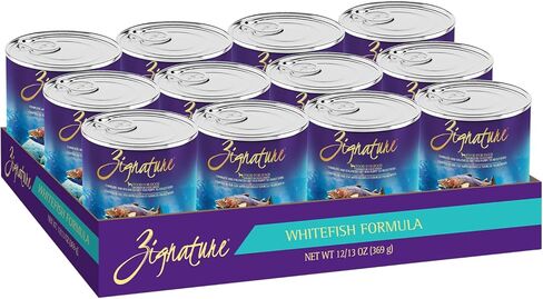Zignature Trout & Salmon Formula Wet Dog Food 13oz, case of 12 in Saudi Arabia