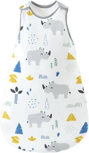 كيس نوم للأطفال من عمر 12 إلى 18 شهرًا - [سميك] 1.5 TOG بطانيات قماط شتوية للأطفال قابلة للارتداء 100% قطن - حقيبة نوم للجنسين للفتيات والأولاد - حقيبة نوم ناعمة ومريحة - سحاب في اتجاهين in Kuwait