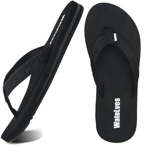 WateLves Womens-Flip-Flops-Thong-Sandals-Beach-Shoes Light and Comfortable for Vacation Walking-Bathroom-Pool in Saudi Arabia