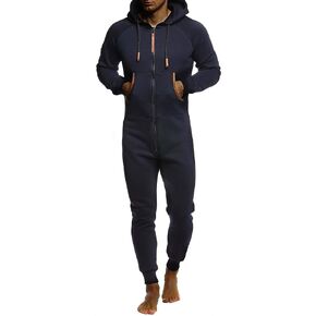 Leif Nelson Men's Jumpsuit Tracksuit Hooded Sweatpants Jogging suit Pants Hoodie Joggers Onesie Clothing sport leisure in Kuwait