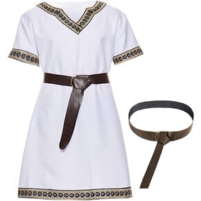 EraSpooky Men Renaissance Shirt Halloween Medieval Costume Adult Viking Knight Pirate Tunic in Saudi Arabia