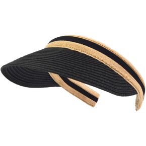 Women Men Straw Sports Tennis Golf Sun Visor Hats