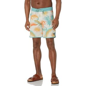 Quiksilver Men's Standard Surfsilk Scallop 19 Boardshort Swim Trunk in Kuwait