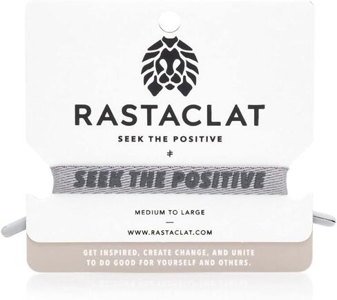 أساور دانتيل مفردة تحفيزية قابلة للتعديل مجمعة يدويًا من Rastaclat لجميع الأعمار للرجال | نحيف in Kuwait