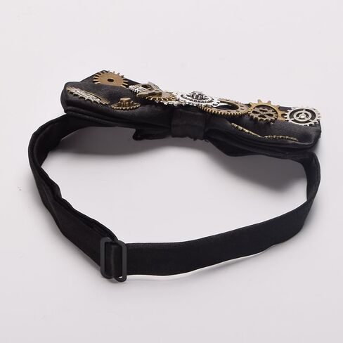 BLESSUME Steampunk Bowtie Gothic Costume Tie Retro Vintage Costume Accessory in Saudi Arabia