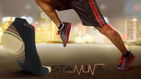 جوارب Physix Gear Sport منخفضة القطع للرجال والنساء - جوارب جري ضاغطة للكاحل مع دعم للقوس in Kuwait