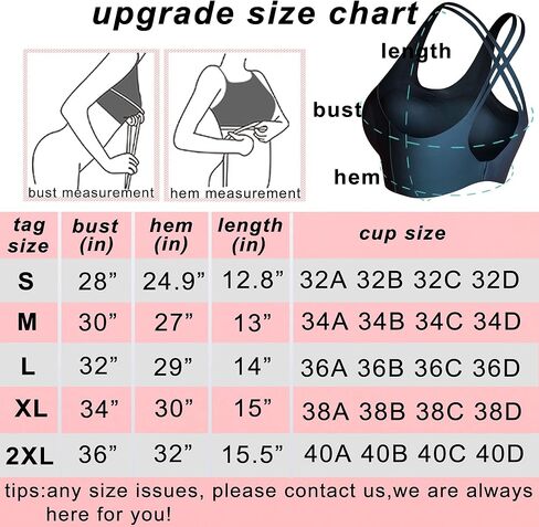 PRETTYWELL حمالات صدر رياضية مصبوبة للنساء، حمالة صدر رياضية متقاطعة الظهر، حمالات صدر مريحة خالية من الأسلاك من A إلى D، حمالة صدر للتمرين متوسطة التأثير in Kuwait