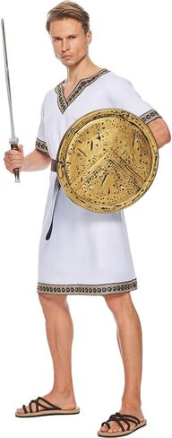 EraSpooky Men Renaissance Shirt Halloween Medieval Costume Adult Viking Knight Pirate Tunic in Saudi Arabia
