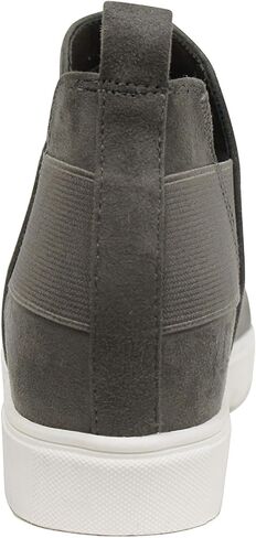 Soda DIANA ~ Slip On Hidden Wedge Ankle Boot Fashion Sneaker with elastic gore insets in Saudi Arabia