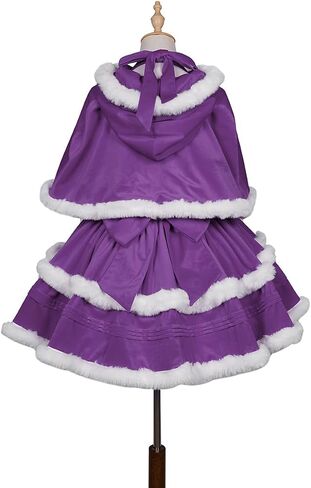Women's Christmas Dress Skirt and Hooded Cloak Match in Kuwait