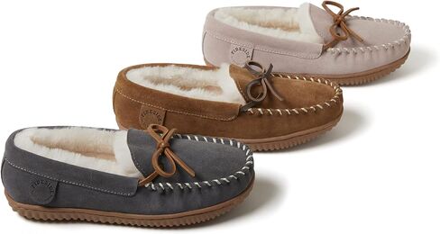 شبشب بدون كعب للنساء من Fireside by Dearfoams Alice Springs Shearling للاستخدام الداخلي/الخارجي in Saudi Arabia