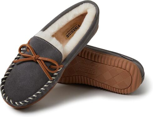 شبشب بدون كعب للنساء من Fireside by Dearfoams Alice Springs Shearling للاستخدام الداخلي/الخارجي in Saudi Arabia