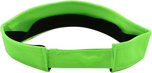 PVC Clear Sun Visors Hat Cap Headwear Fluorescent Colored Plastic Sun Visor Sunhat for Golf Tennis Beach Cycle Outdoors in Saudi Arabia