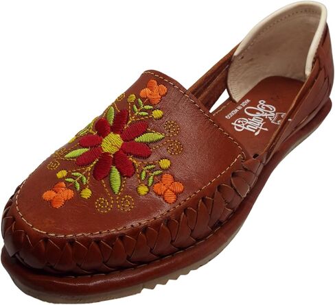 GCENTERPRISE, huaraches for women, mexican huaraches for women, huarache sandals women, mexican sandals women, Maya Floral in Kuwait