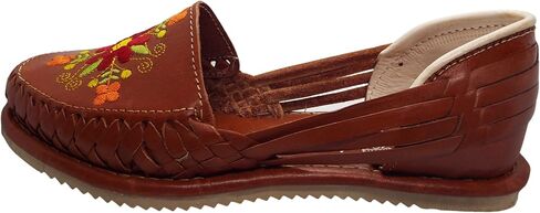 GCENTERPRISE, huaraches for women, mexican huaraches for women, huarache sandals women, mexican sandals women, Maya Floral in Kuwait