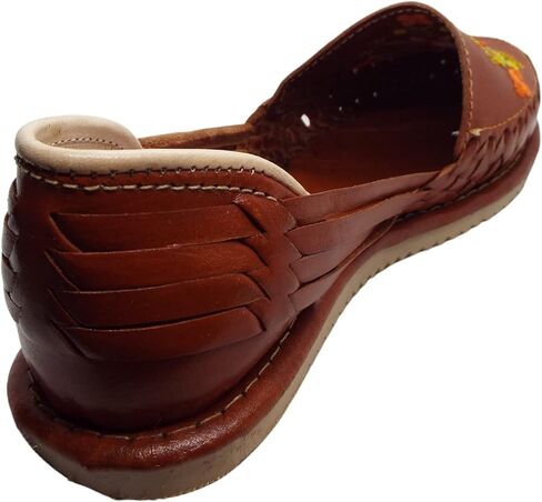 GCENTERPRISE, huaraches for women, mexican huaraches for women, huarache sandals women, mexican sandals women, Maya Floral in Kuwait