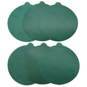 أقراص صنفرة PSA ذاتية اللصق مقاس 6 بوصات من MAXMAN، 35 قطعة من ورق الصنفرة 800 حبيبة رطب وجاف أخضر مدعوم بورق صنفرة مداري عشوائي للخشب والصنفرة المعدنية وتلميع السيارات in Kuwait