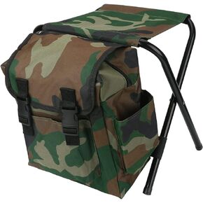 واي ال تراف شنطة ظهر للصيد في الهواء الطلق مع كرسي تخييم وشنطة تبريد قابلة للطي للتخييم والنزهات والصيد والمشي لمسافات طويلة والشاطئ والشواء in Kuwait