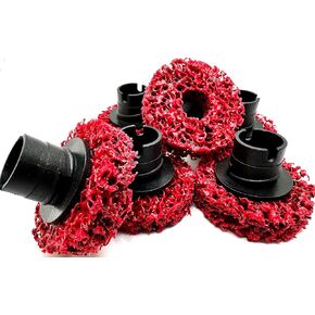 SuperGrindz 6 Pack 2" Heavy Duty Brake Hub Cleaning Discs, Brake Drum, Rotor, Around Studs Rust Removal, Replacement Pads Compatible with Pro-Graad, Counteract, Hub Buddy & 3M Hub Cleaning Holders in Kuwait