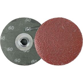 Weiler 59811 Tiger AL-tra Cut Blending Disc, 3" Diameter, 36 Grit, Type R Hub Style Compatable with 3M Roloc (Pack of 25) in Kuwait