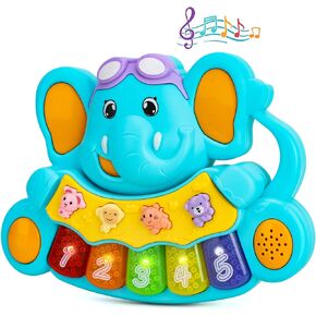 STEAM Life Educational Dinosaur Toy - Baby Crib Toy - Light Up Toy - Musical Toy for Babies and Toddlers - Toys for 2 Year Old Boys - Toys for 3 Year Old Girls - Perfect Toys for Toddler
