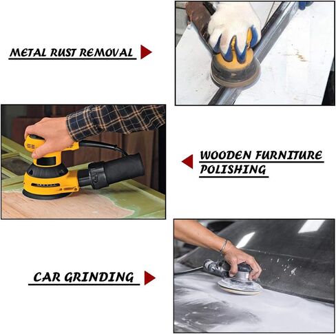 أقراص صنفرة PSA ذاتية اللصق مقاس 6 بوصات من MAXMAN، 35 قطعة من ورق الصنفرة 800 حبيبة رطب وجاف أخضر مدعوم بورق صنفرة مداري عشوائي للخشب والصنفرة المعدنية وتلميع السيارات in Kuwait