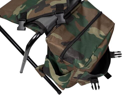 واي ال تراف شنطة ظهر للصيد في الهواء الطلق مع كرسي تخييم وشنطة تبريد قابلة للطي للتخييم والنزهات والصيد والمشي لمسافات طويلة والشاطئ والشواء in Kuwait