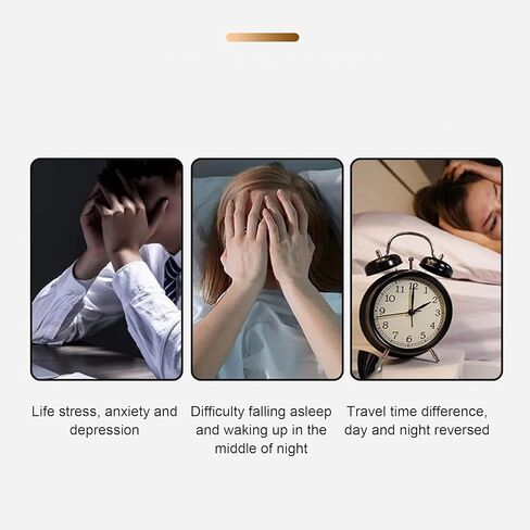 Sleep Aid Device, Hand Sleep Aid Machine Instrument for Women, Men, Fast Sleep Aid Machine, Anxiety Relief Device for Sleeping in Kuwait